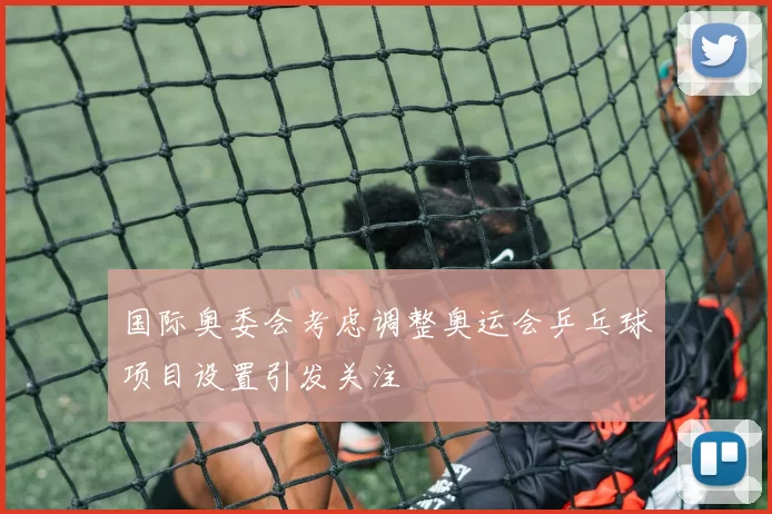 国际奥委会考虑调整奥运会乒乓球项目设置引发关注